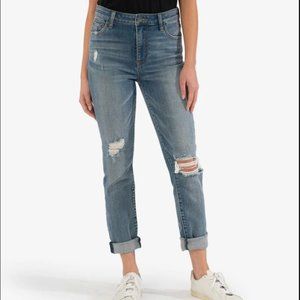 NWT - Kut “Catherine” High Rise Boyfriend